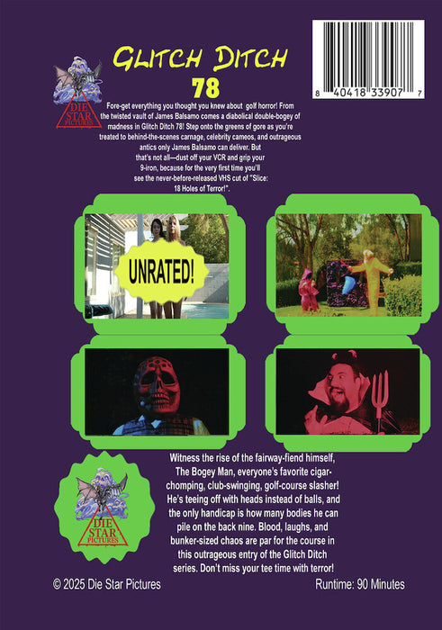 Glitch Ditch 78 (MOD) (DVD Movie) - back cover art