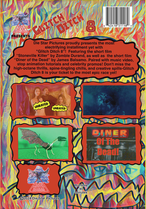 Glitch Ditch 8 (MOD) (DVD Movie) - back cover art