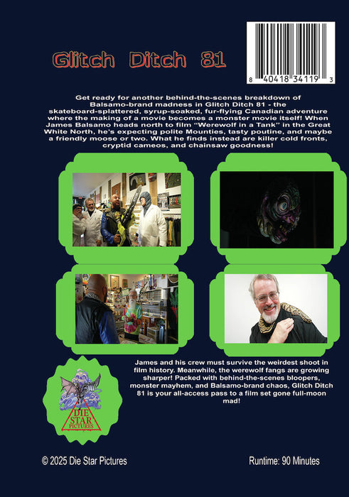 Glitch Ditch 81 (MOD) (DVD Movie) - back cover art