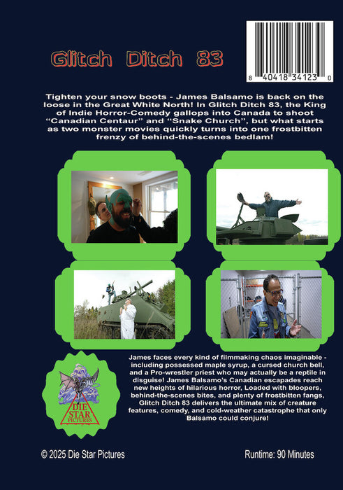 Glitch Ditch 83 (MOD) (DVD Movie) - back cover art
