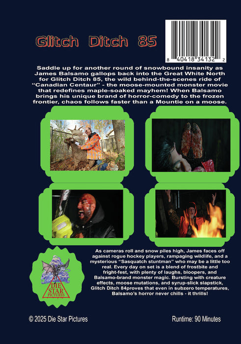 Glitch Ditch 85 (MOD) (DVD Movie) - back cover art