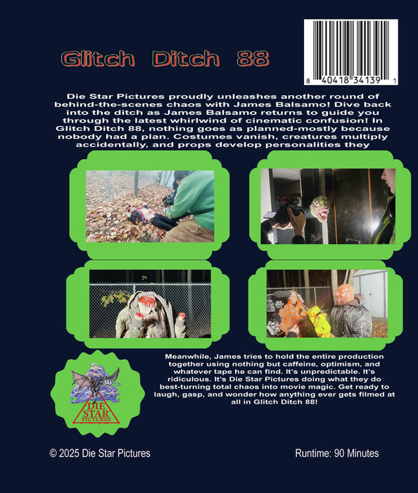 Glitch Ditch 88 (MOD) (BluRay Movie) - back cover art