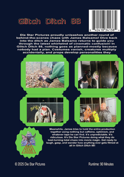 Glitch Ditch 88 (MOD) (DVD Movie) - back cover art