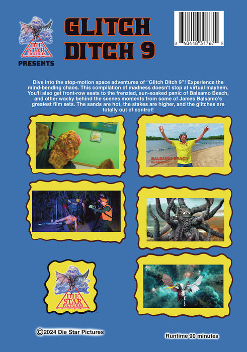 Glitch Ditch 9 (MOD) (DVD Movie) - back cover art