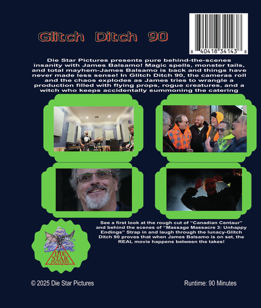 Glitch Ditch 90 (MOD) (BluRay Movie) - back cover art