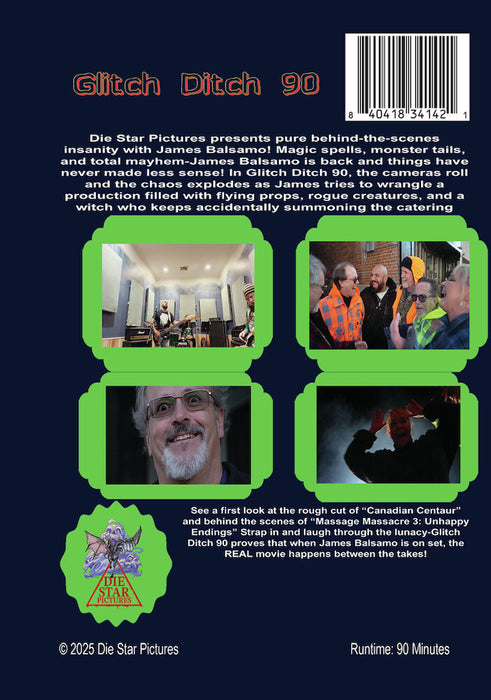 Glitch Ditch 90 (MOD) (DVD Movie) - back cover art