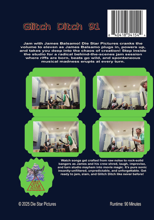 Glitch Ditch 91 (MOD) (DVD Movie) - back cover art