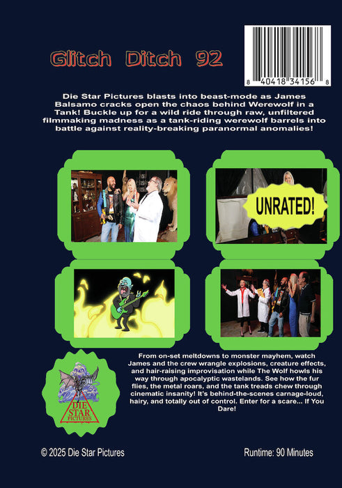 Glitch Ditch 92 (MOD) (DVD Movie) - back cover art