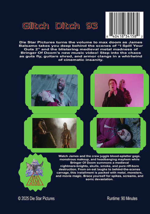 Glitch Ditch 93 (MOD) (DVD Movie) - back cover art