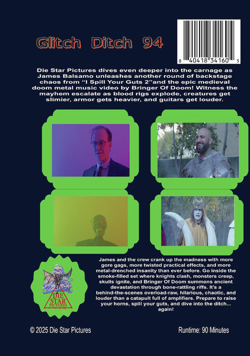 Glitch Ditch 94 (MOD) (DVD Movie) - back cover art
