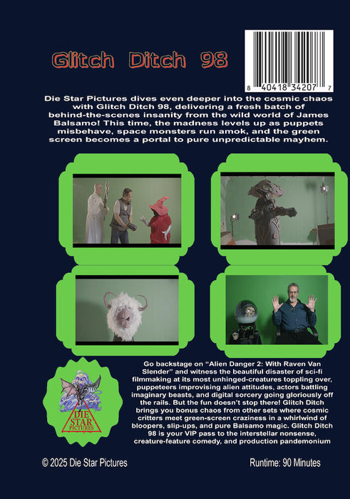 Glitch Ditch 98 (MOD) (DVD Movie) - back cover art