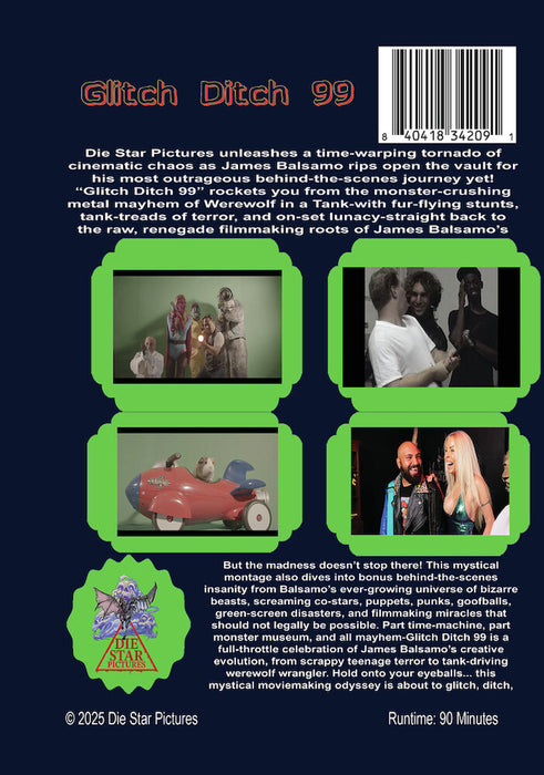 Glitch Ditch 99 (MOD) (DVD Movie) - back cover art