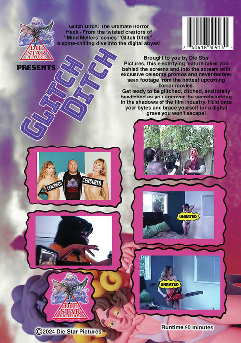 Glitch Ditch (MOD) (DVD Movie) - back cover art
