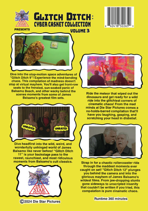 Glitch Ditch Vol. 3 (MOD) (DVD Movie) - back cover art