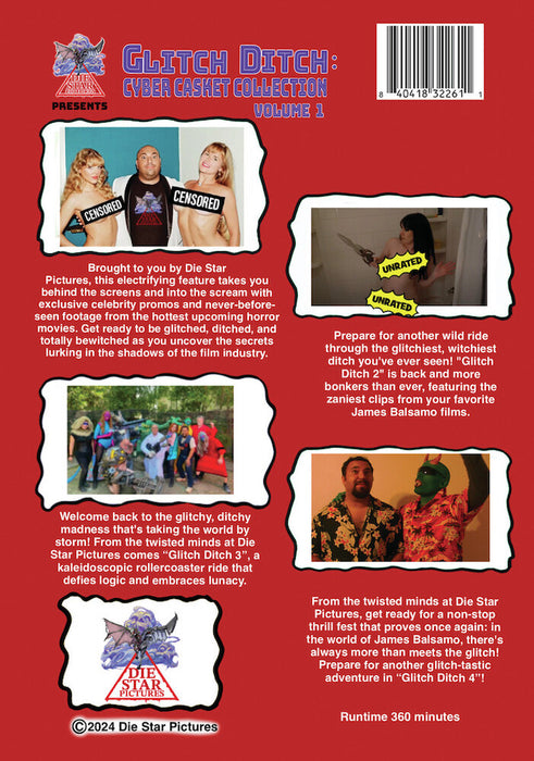 Glitch Ditch Vol. 1 (MOD) (DVD Movie) - back cover art