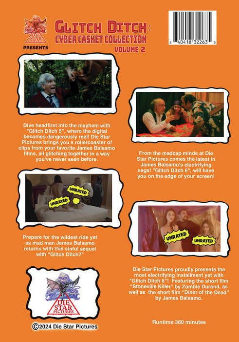 Glitch Ditch Vol. 2 (MOD) (DVD Movie) - back cover art