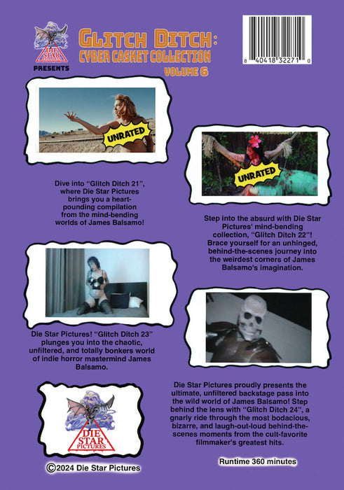 Glitch Ditch Vol. 6 (MOD) (DVD Movie) - back cover art