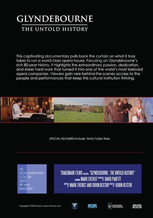 Glyndebourne: The Untold History (MOD) (DVD Movie) - back cover art