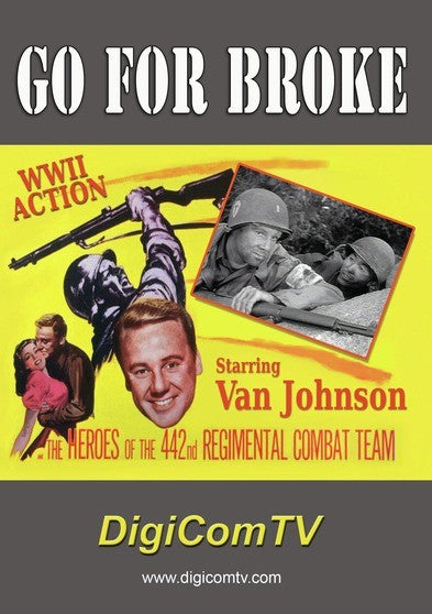 Go For Broke (MOD) (DVD Movie) - movie cover art