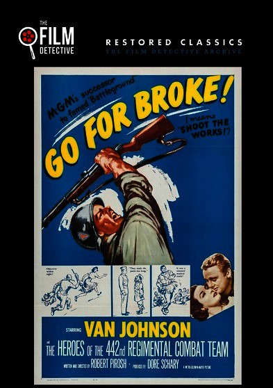 Go For Broke (MOD) (DVD Movie) - movie cover art