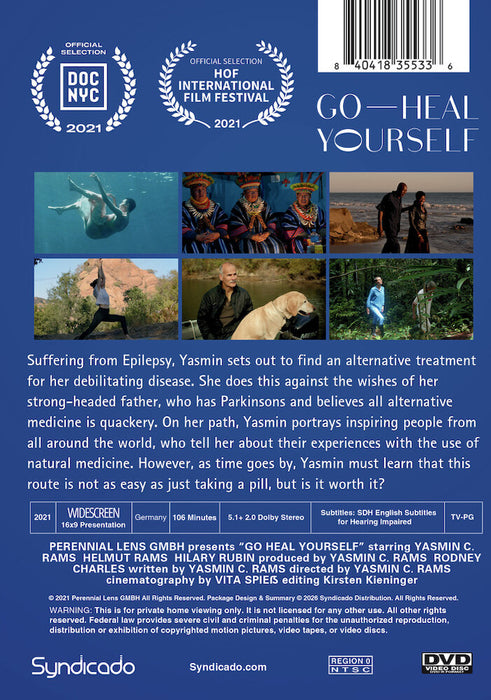 Go Heal Yourself (INSTITUTION COPY with limited public performance rights) (MOD) (DVD Movie) - back cover art