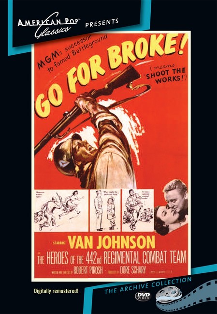 Go for Broke (MOD) (DVD Movie) - movie cover art