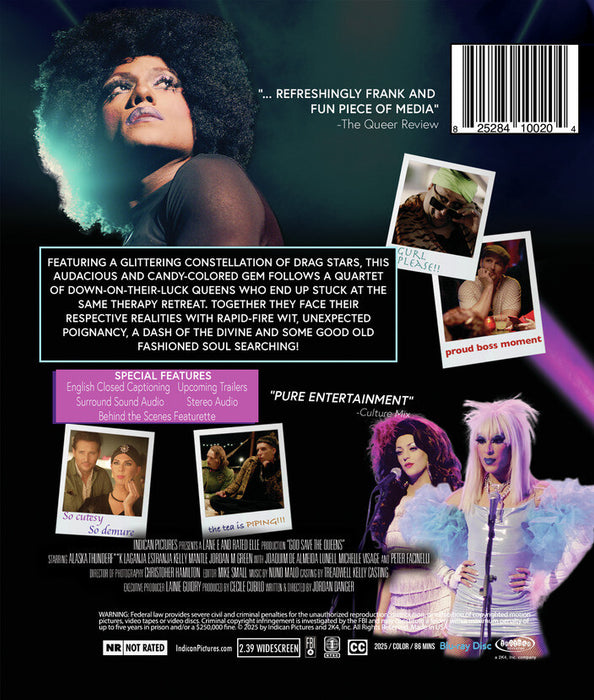 God Save the Queens (MOD) (BluRay Movie) - back cover art