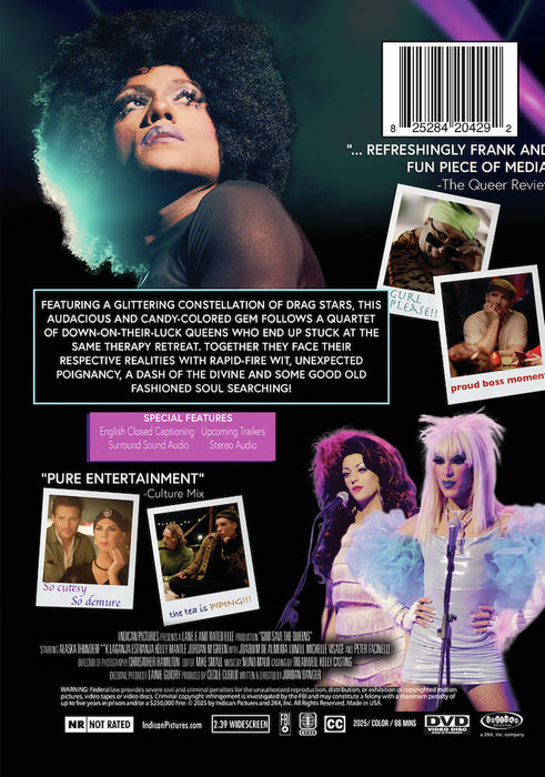 God Save the Queens (MOD) (DVD Movie) - back cover art
