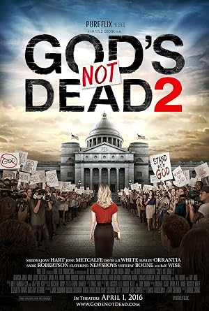 God's Not Dead 2 Blu-ray - movie cover art