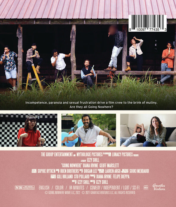 Going Nowhere (MOD) (BluRay Movie) - back cover art