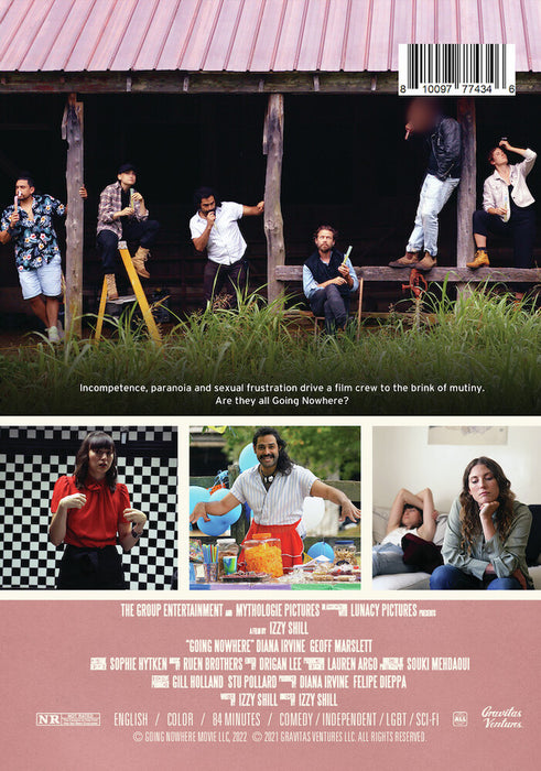 Going Nowhere (MOD) (DVD Movie) - back cover art