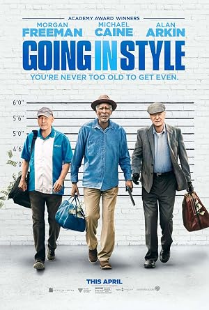 Going in Style DVD - movie cover art