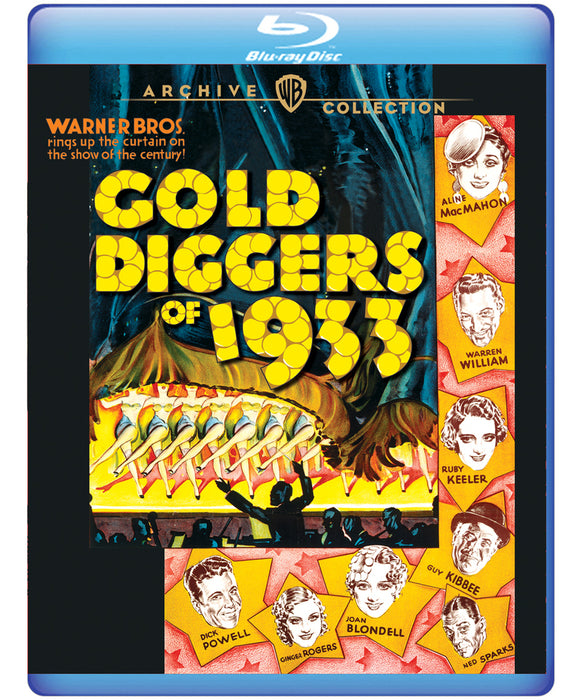 Gold Diggers of 1933 (MOD) (BluRay Movie) - movie cover art