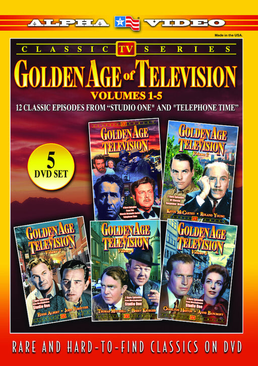 Golden Age of Television - Volumes 1-5 (5-DVD) (MOD) (DVD MOVIE)