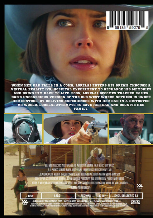 Goldmine (MOD) (DVD Movie) - back cover art