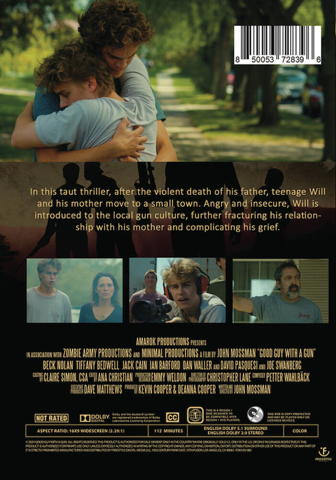 Good Guy With A Gun (MOD) (DVD Movie) - back cover art