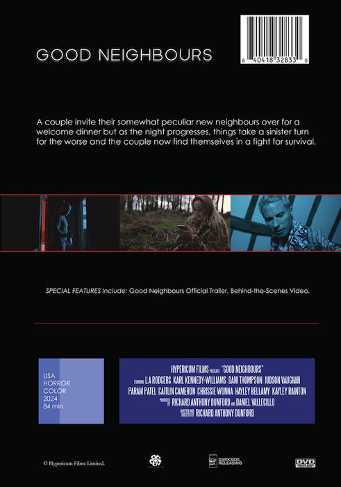 Good Neighbours (MOD) (DVD Movie) - back cover art