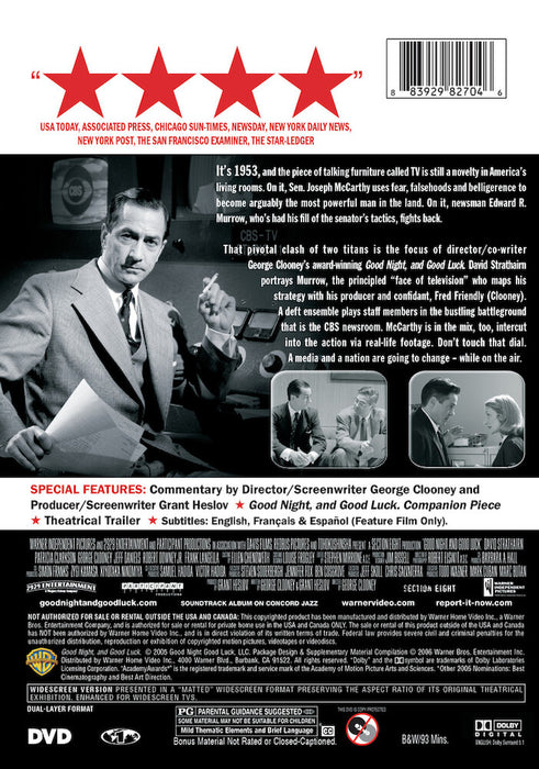 Good Night and Good Luck (MOD) (DVD MOVIE) image 2