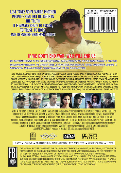 Goodbye America (MOD) (DVD Movie) - back cover art