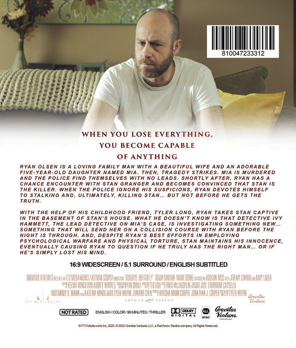 Goodbye, Butterfly (MOD) (BluRay Movie) - back cover art