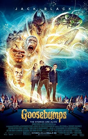 Goosebumps DVD - movie cover art