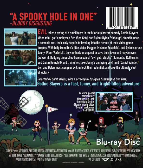 Gothic Slayers (MOD) (BluRay Movie) - back cover art