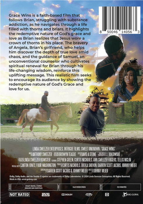 Grace Wins (MOD) (DVD Movie) - back cover art