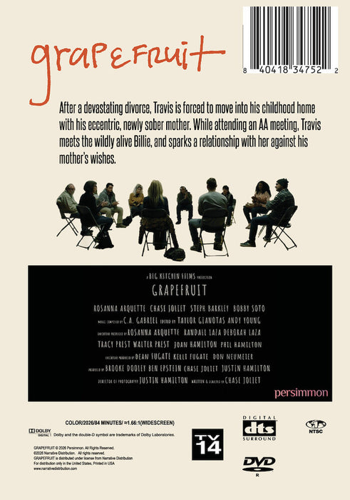Grapefruit (MOD) (DVD Movie) - back cover art