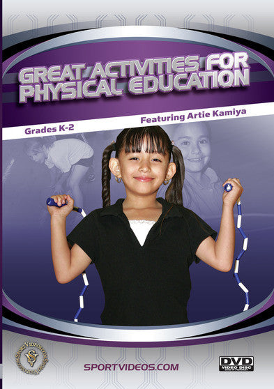 Great Activities for Physical Education: Grades K-2 (MOD) (DVD Movie) - movie cover art