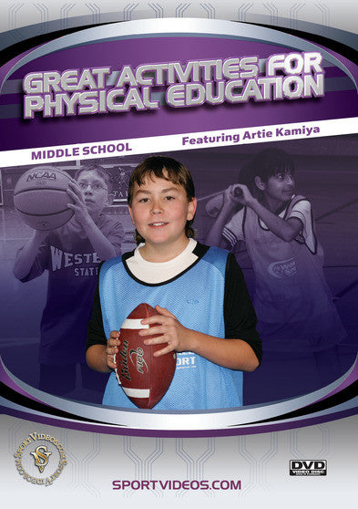 Great Activities for Physical Education_Middle School (MOD) (DVD Movie) - movie cover art
