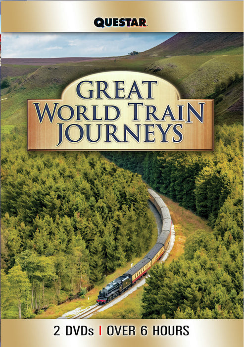 Great World Train Journeys (MOD) (DVD Movie) - movie cover art