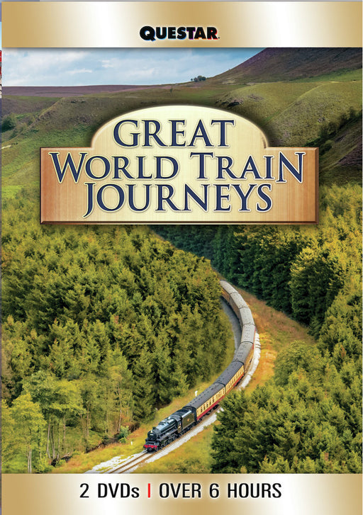 Great World Train Journeys (MOD) (DVD Movie) - movie cover art