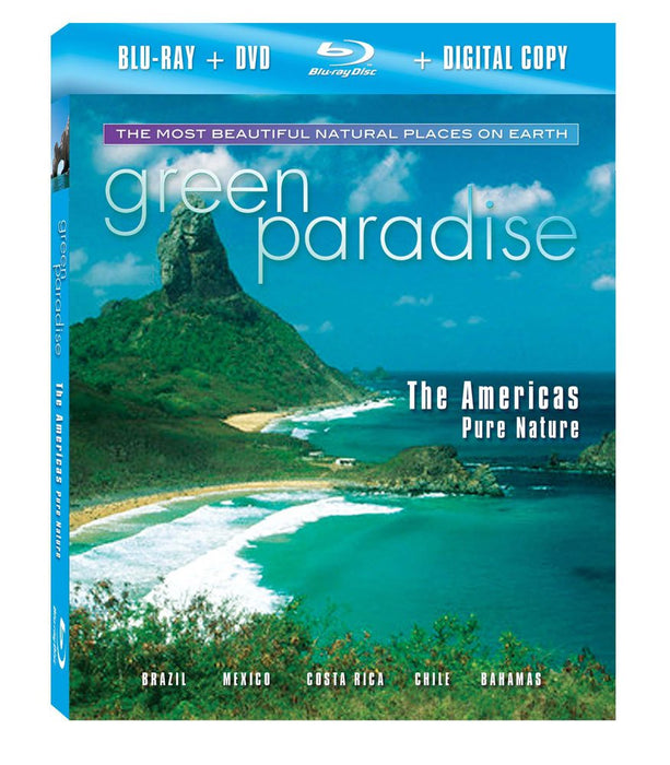 Green Paradise: The Americas Pure Nature Blu-ray - movie cover art