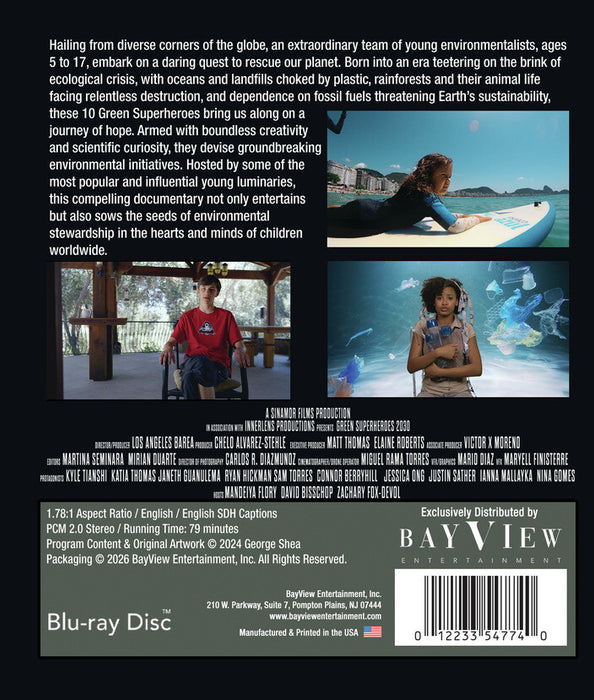 Green Superheroes 2030 (MOD) (BluRay Movie) - back cover art